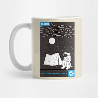 Camping on Mars Mug